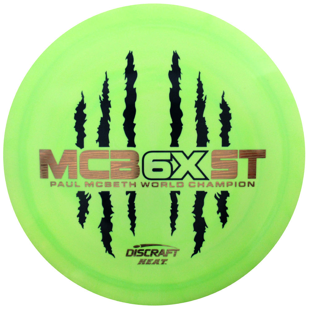 Discraft Limited Edition Paul McBeth 6X Commemorative McBeast Stamp ESP Heat Distance Driver Golf Disc
