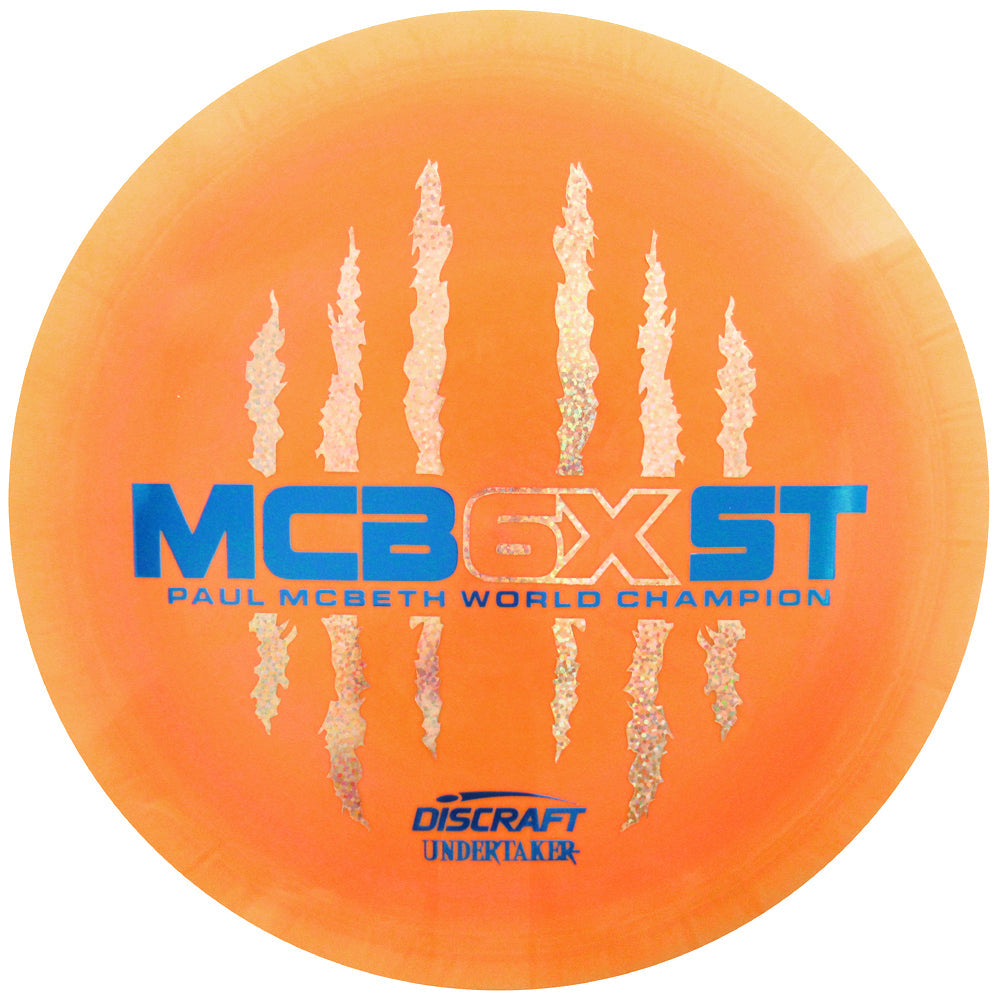 Discraft Limited Edition Paul McBeth 6X Commemorative McBeast Stamp Undertaker Distance Driver Golf Disc