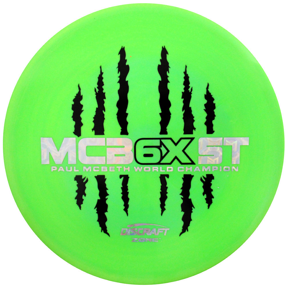 Discraft Limited Edition Paul McBeth 6X Commemorative McBeast Stamp Zone Putter Golf Disc