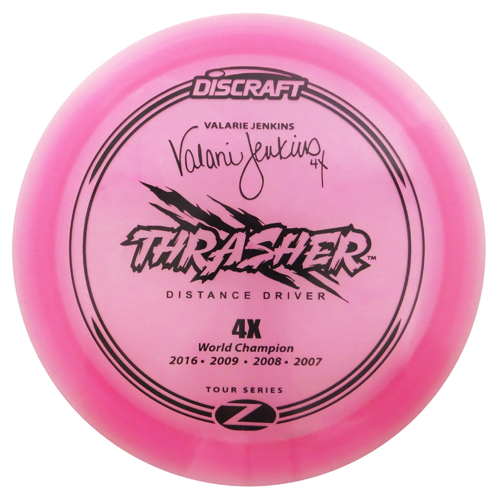 Discraft Limited Edition Tour Series Signature Valarie Jenkins Elite Z Thrasher Distance Driver Golf Disc