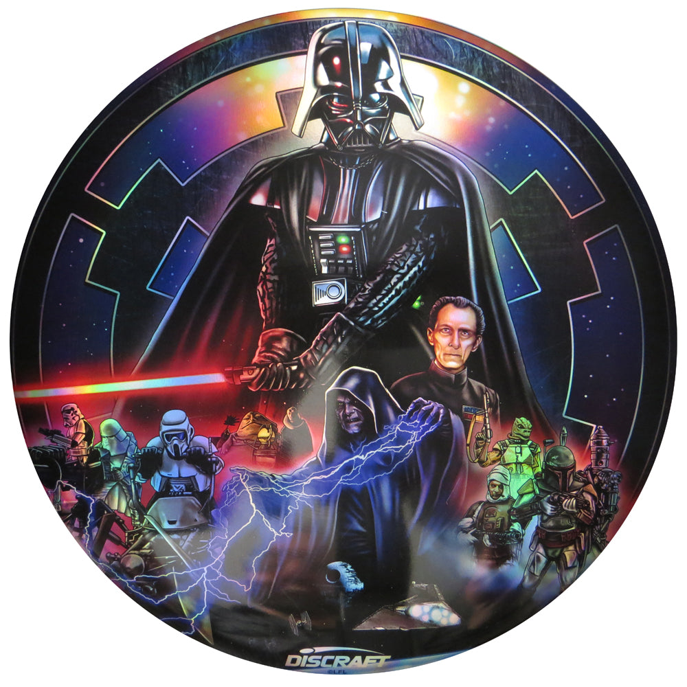 Discraft Star Wars Dark Side Collage Full Foil SuperColor ESP Buzzz Midrange Golf Disc