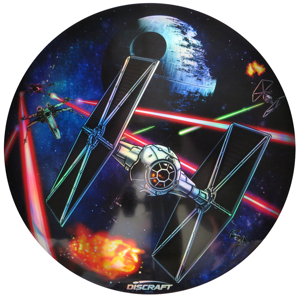 Discraft Star Wars Death Star Scene Full Foil SuperColor ESP Buzzz Midrange Golf Disc