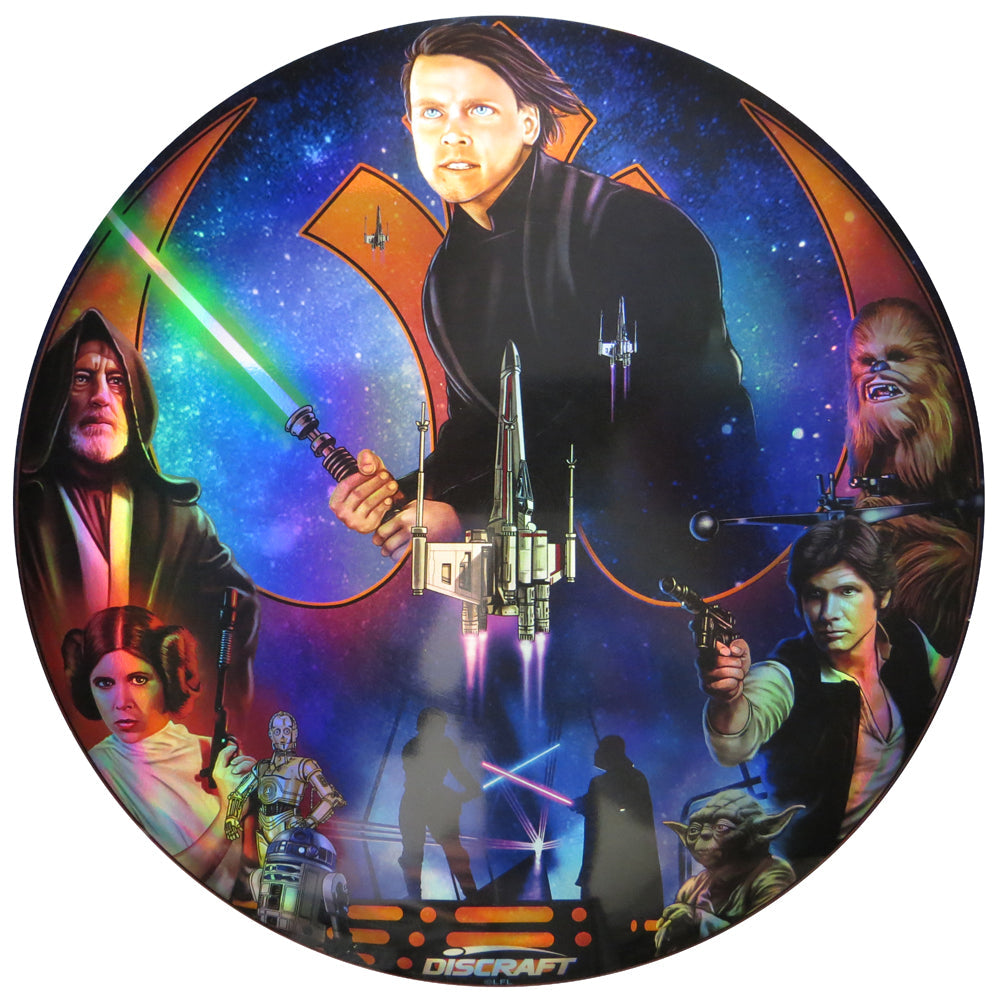 Discraft Star Wars Light Side Collage Full Foil SuperColor ESP Buzzz Midrange Golf Disc