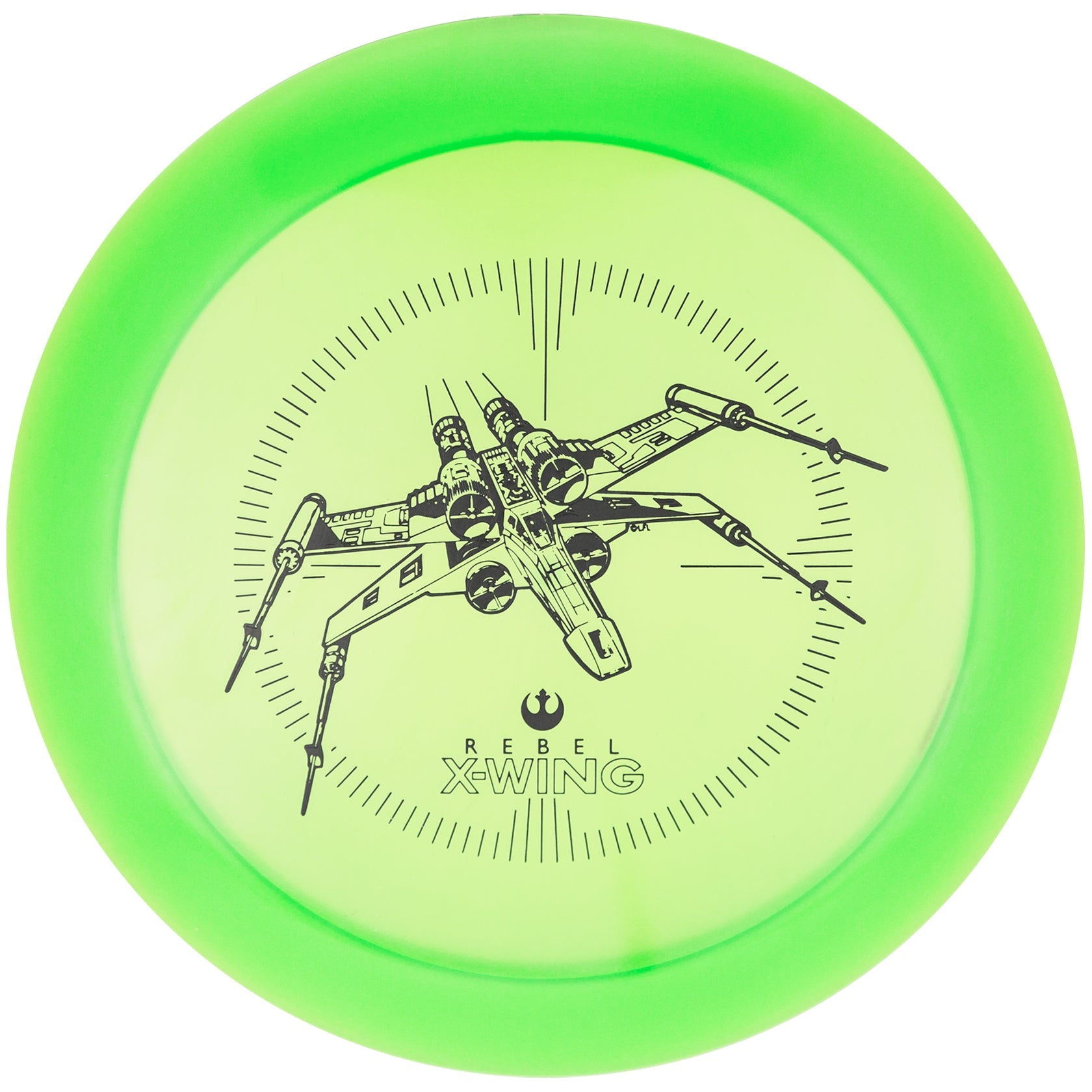 Discraft Star Wars X-Wing Starfighter Elite Z Force Distance Driver Golf Disc