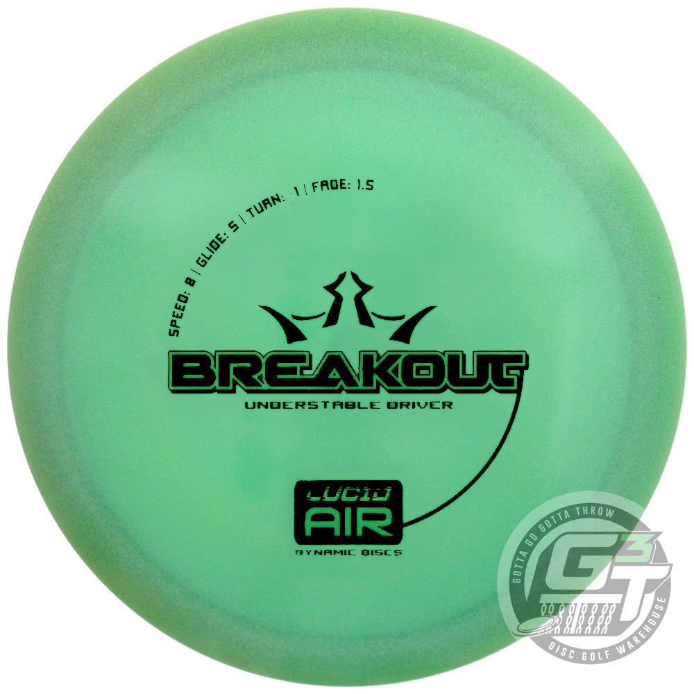 Dynamic Discs Lucid AIR Breakout Fairway Driver Golf Disc