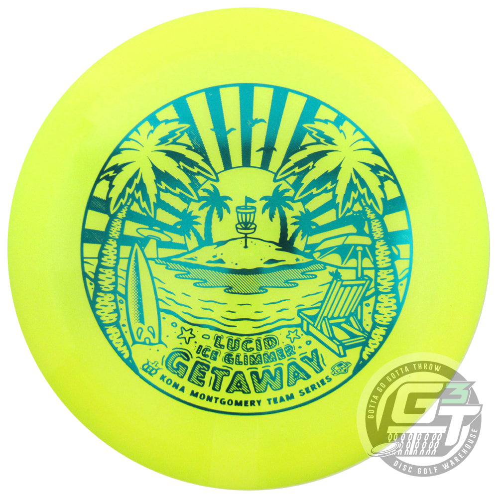 Dynamic Discs Limited Edition 2023 Team Series Kona Montgomery Glimmer Lucid Ice Getaway Fairway Driver Golf Disc