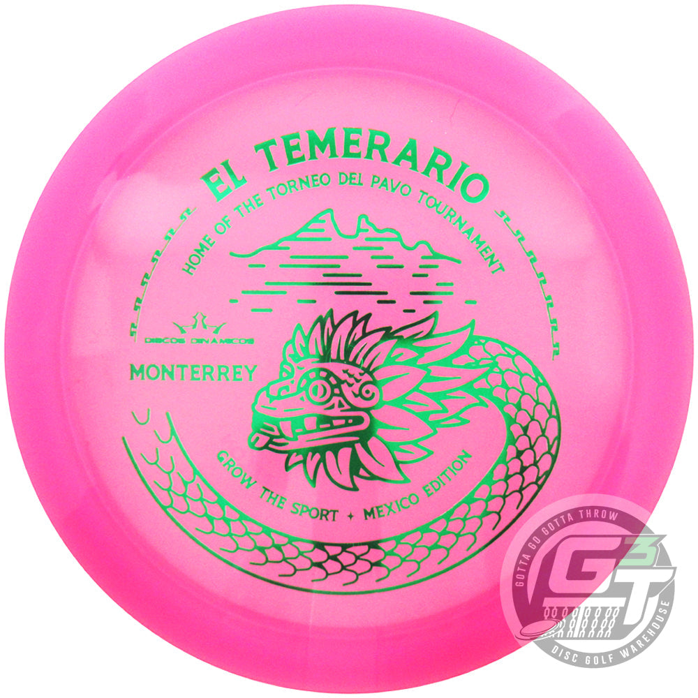 Dynamic Discs Limited Edition Grow the Sport Mexico Edition El Temerario Stamp Lucid Felon Fairway Driver Golf Disc