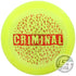 Dynamic Discs Limited Edition Ransom Stamp Lucid Ice Criminal Distance Driver Golf Disc