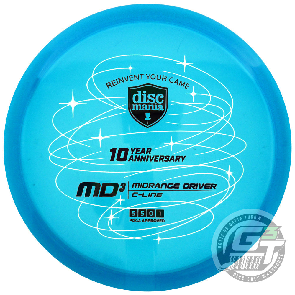 Discmania Limited Edition 10-Year Anniversary Revolution Stamp C-Line MD3 Midrange Golf Disc
