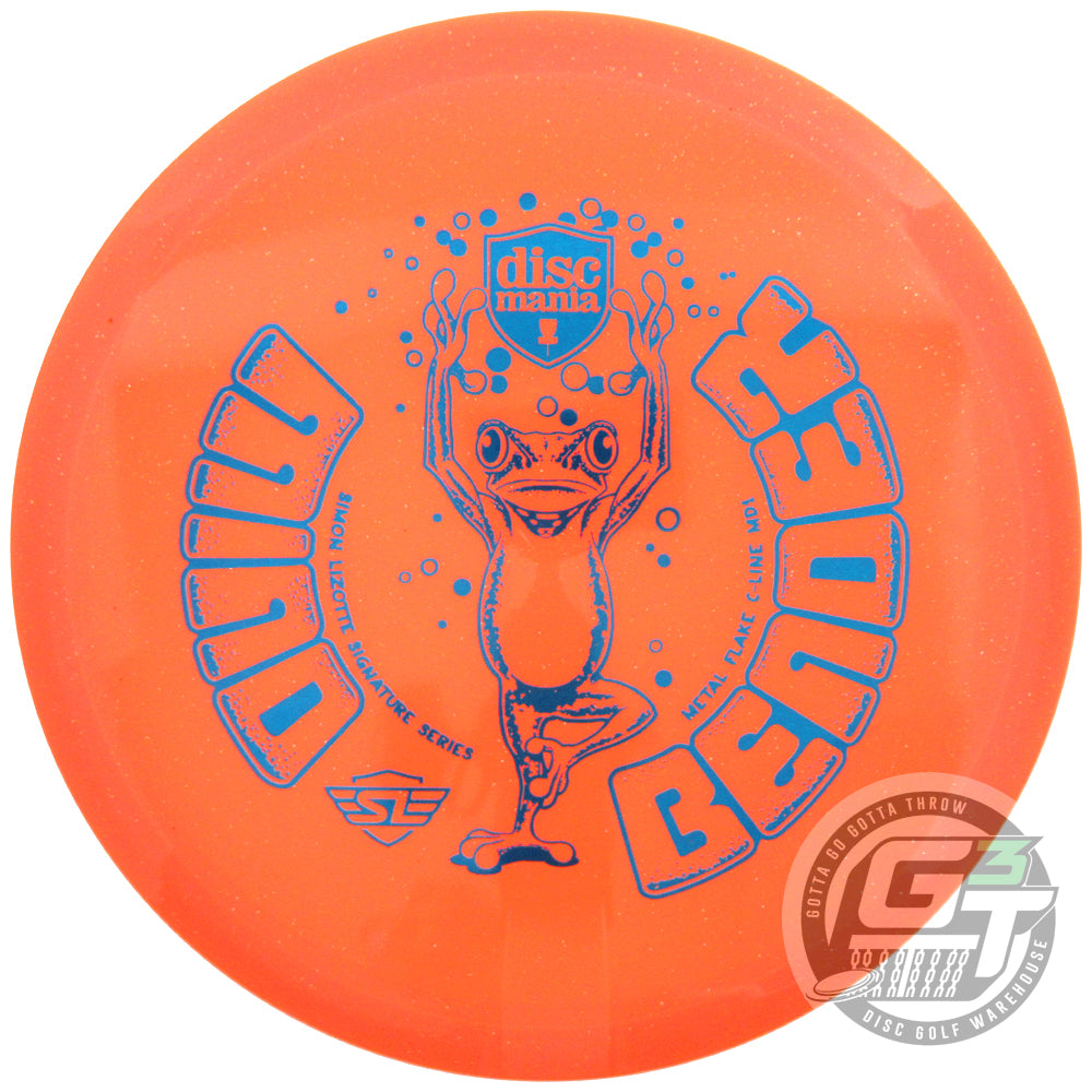 Discmania Limited Edition Signature Simon Lizotte Mind Bender Metal Flake C-Line MD1 Midrange Driver Golf Disc