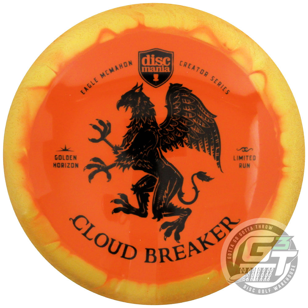 Discmania 2023 Creator Series Eagle McMahon Golden Horizon S-Line Cloud Breaker Distance Driver Golf Disc