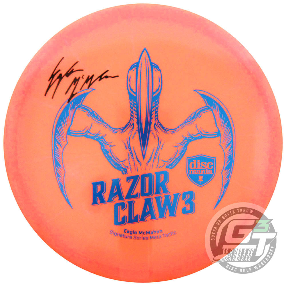 Discmania Limited Edition Signature Slam Signature Stamp Eagle McMahon Razor Claw III Evolution Meta Tactic Putter Golf Disc