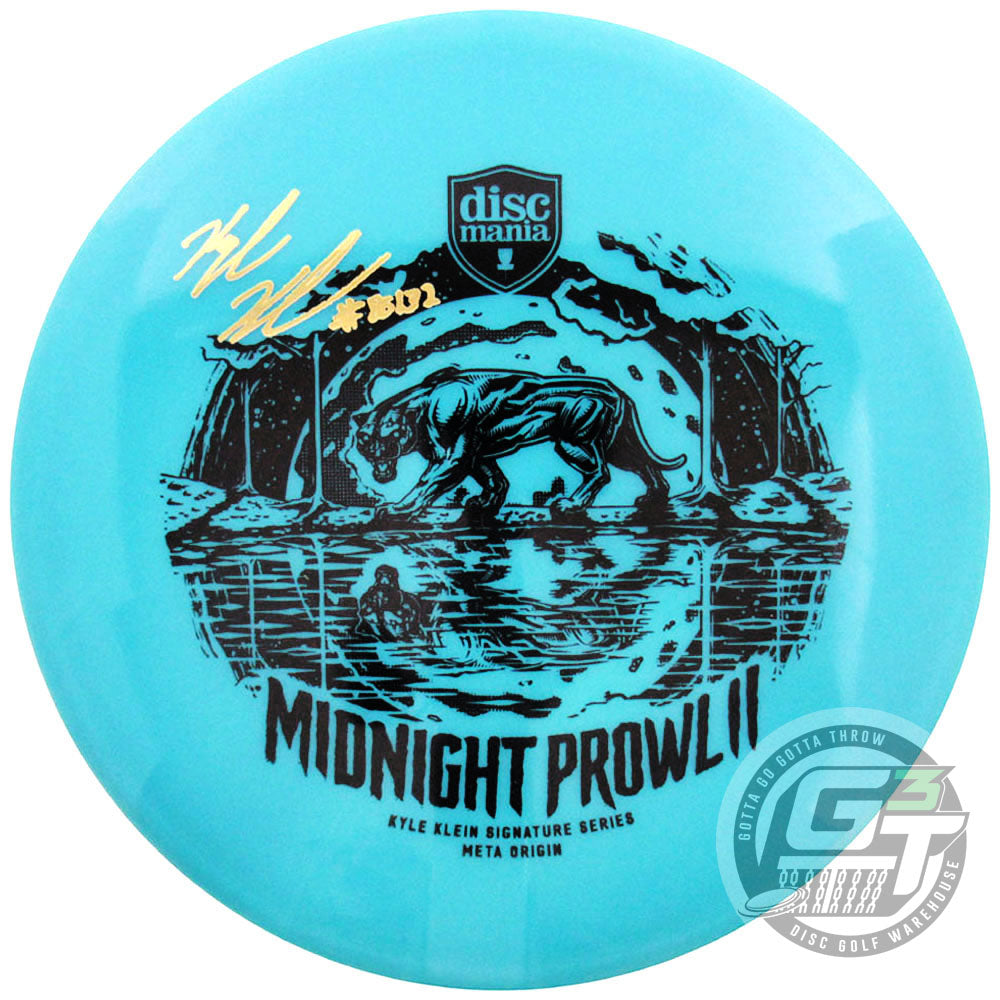 Discmania Limited Edition Signature Slam Signature Stamp Kyle Klein Midnight Prowl II Meta Origin Midrange Golf Disc