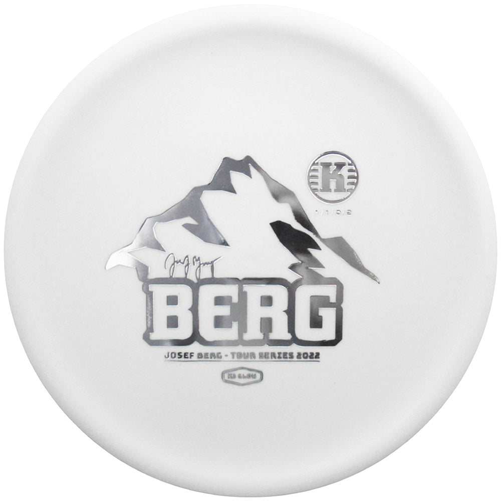 Kastaplast Limited Edition 2022 Team Series Josef Berg Glow K3 Berg Putter Golf Disc