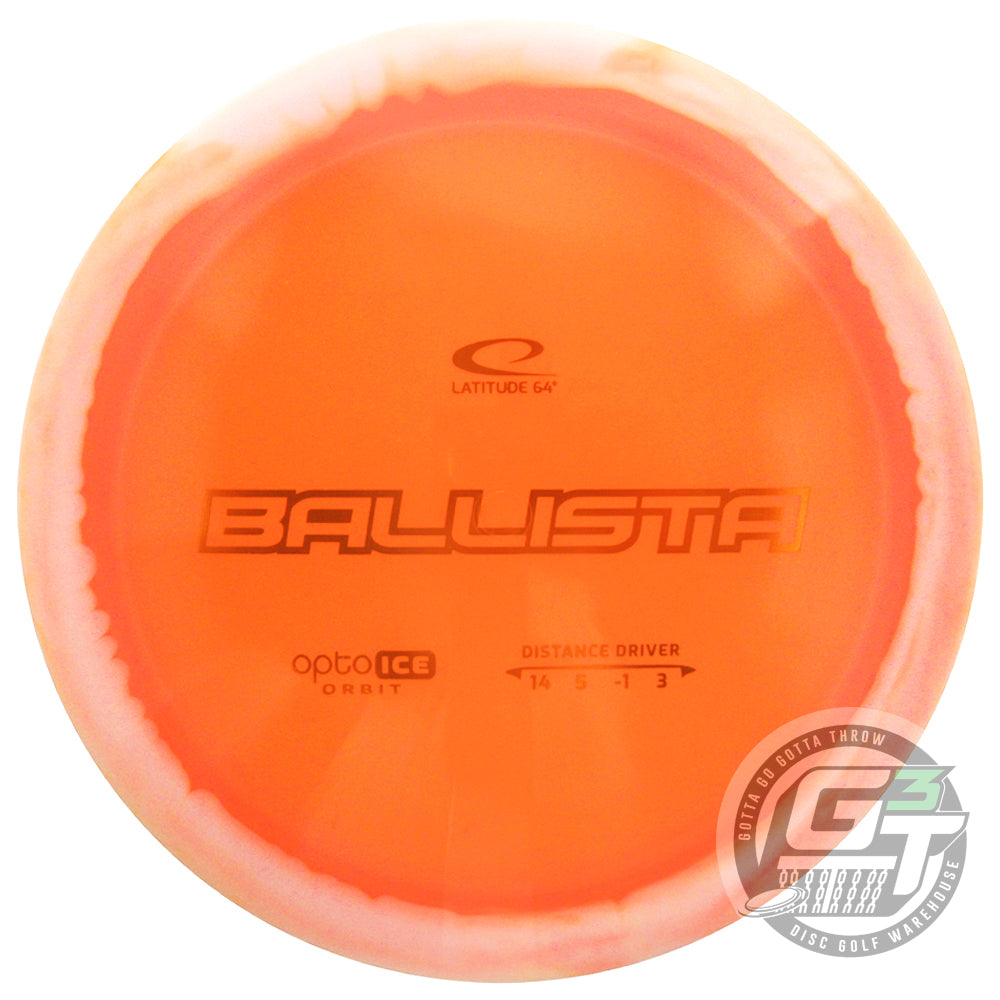 Latitude 64 Opto Ice Orbit Ballista Distance Driver Golf Disc