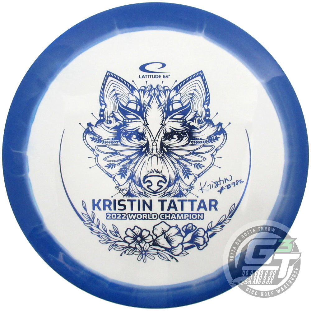Latitude 64 Limited Edition Kristin Tattar 2022 World Champion Royal Grand Orbit Grace Distance Driver Golf Disc