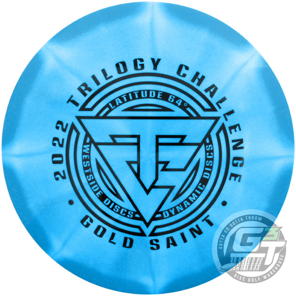 Latitude 64 Limited Edition 2022 Trilogy Challenge Gold Burst Saint Fairway Driver Golf Disc