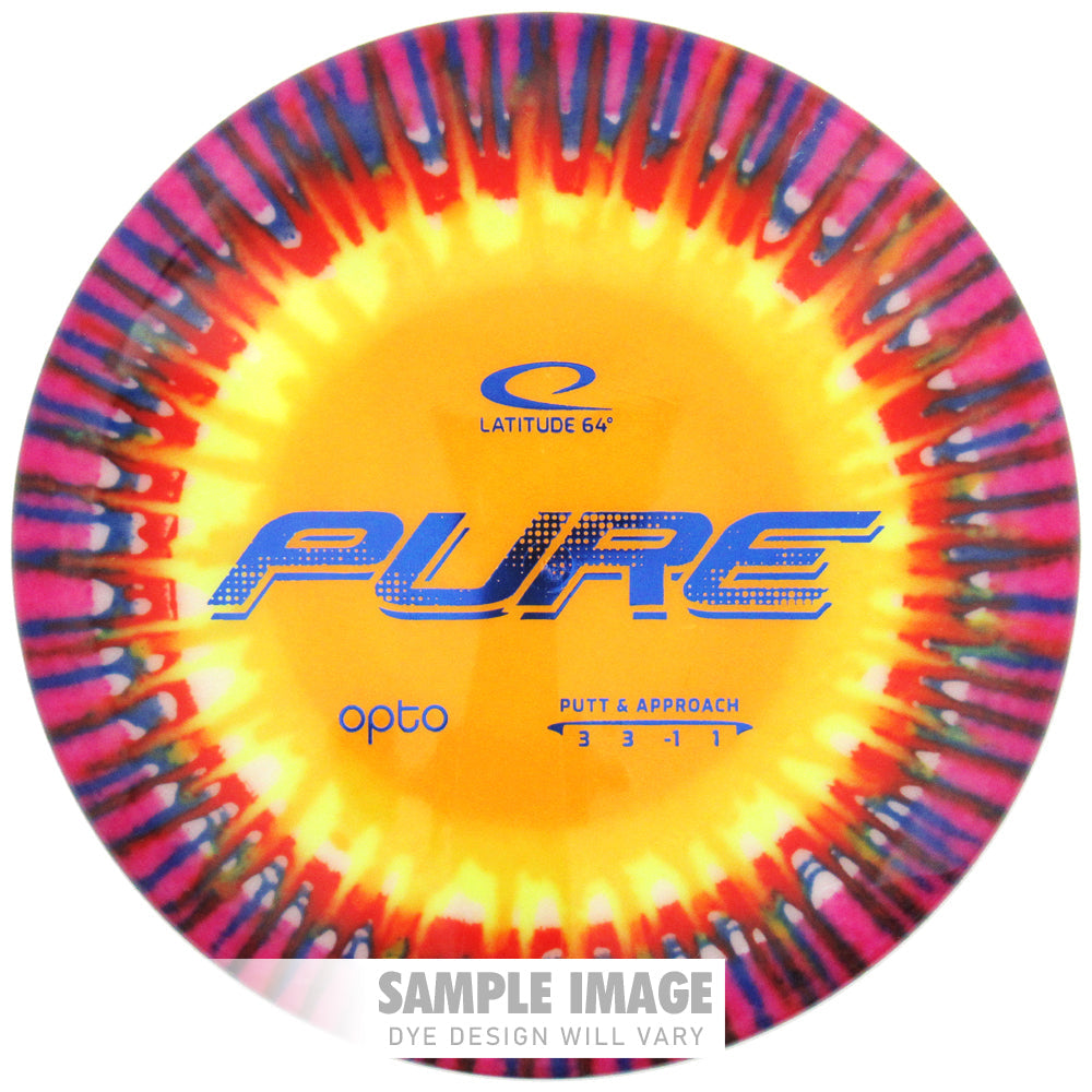 Latitude 64 MyDye Opto Line Pure Putter Golf Disc