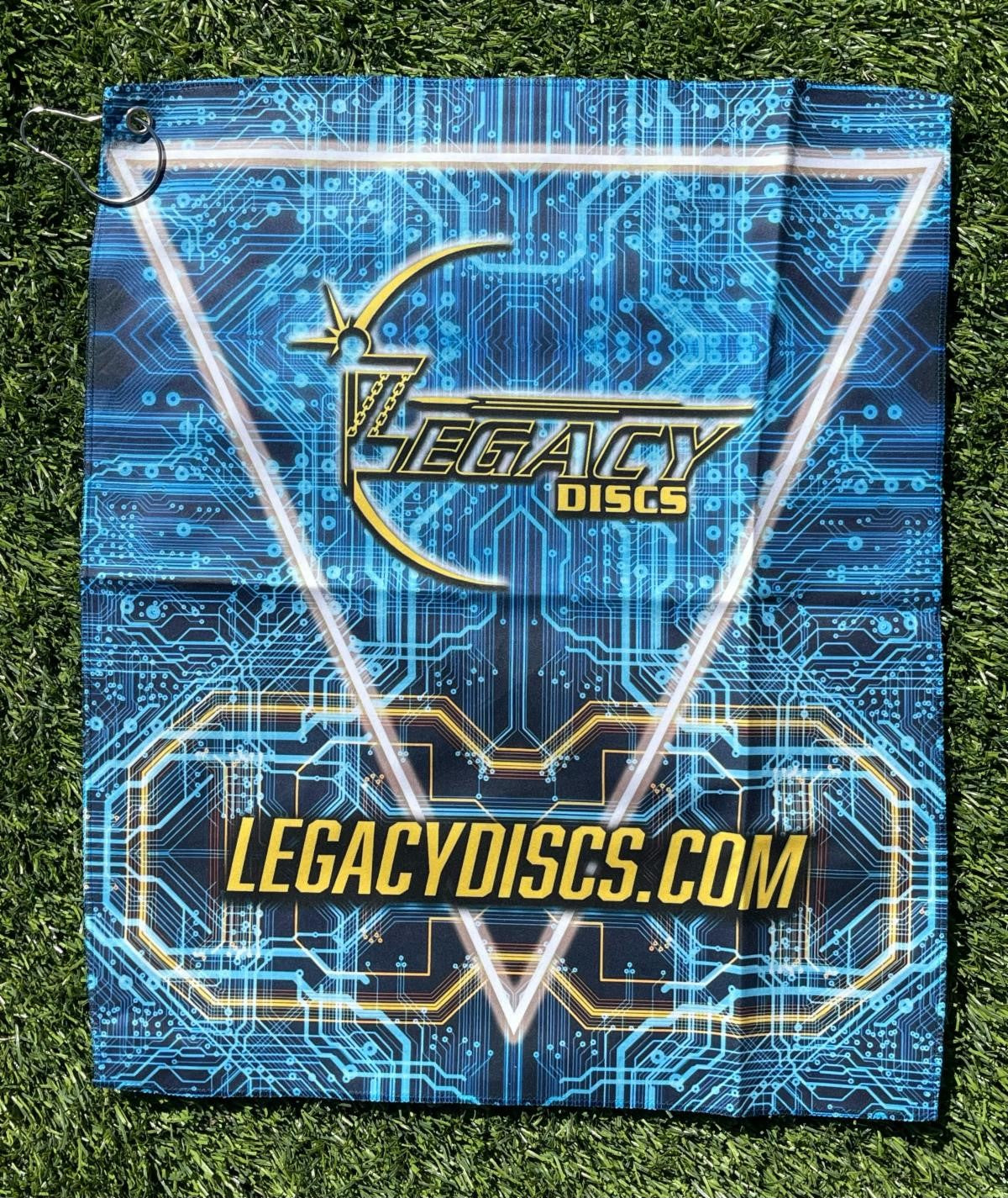 Legacy Discs Logo Sublimated Disc Golf Towel