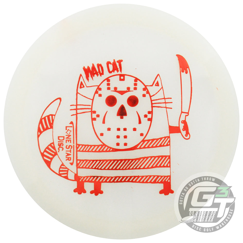 Lone Star Limited Edition 2023 Halloween Masked Slasher Glow Mad Cat Fairway Driver Golf Disc