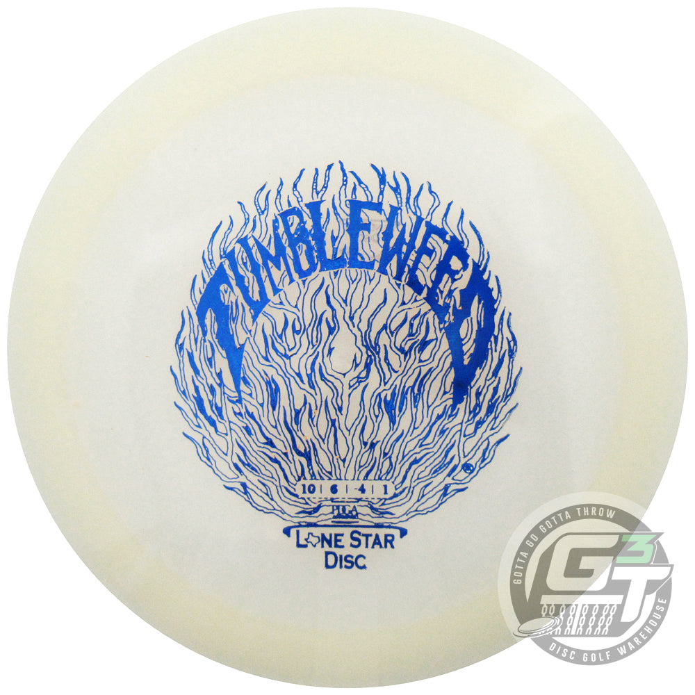 Lone Star Artist Series Glow Bravo Tumbleweed Distance Driver Golf Disc