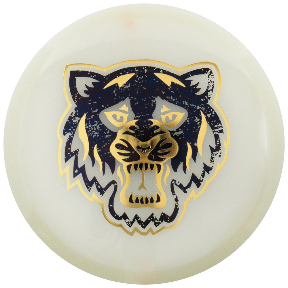 Lone Star Artist Series Glow Alpha Bearkat Midrange Golf Disc