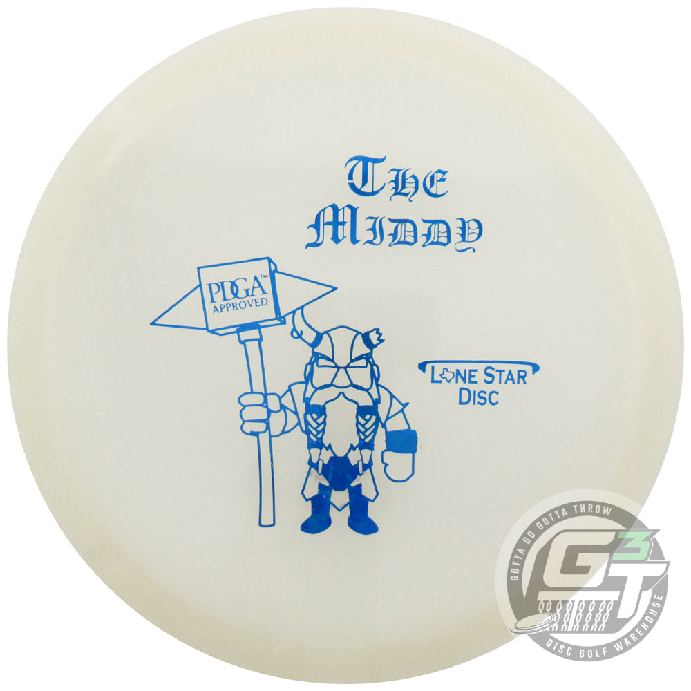 Lone Star Artist Series Glow Alpha The Middy Midrange Golf Disc