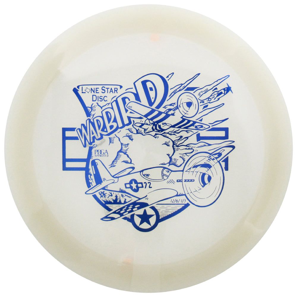 Lone Star Artist Series Glow Alpha Warbird Distance Driver Golf Disc