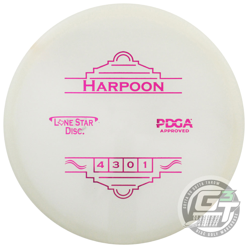Lone Star Glow Bravo Harpoon Midrange Golf Disc