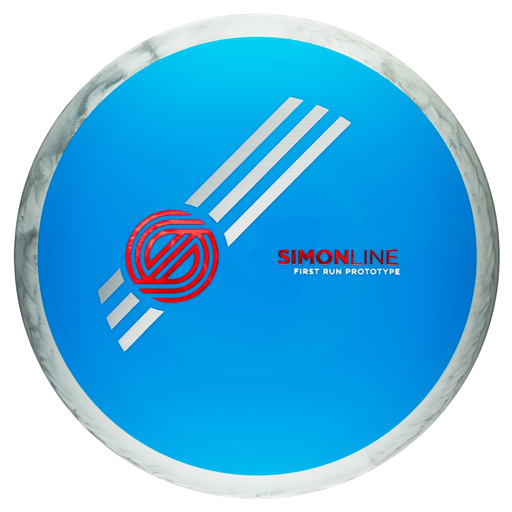 MVP Limited Edition Simon Lizotte Simon Line First Run Prototype Neutron Time-Lapse Distance Driver Golf Disc