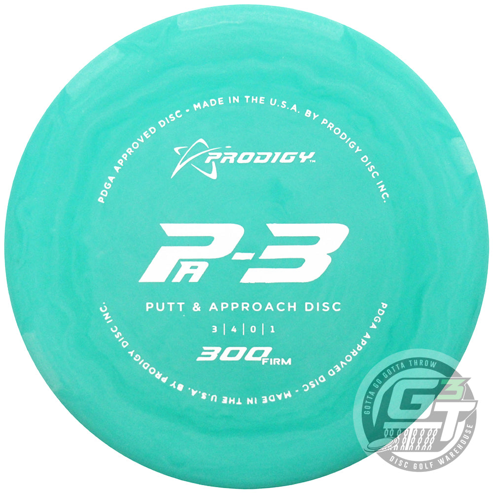 Prodigy 300 Firm Series PA3 Putter Golf Disc