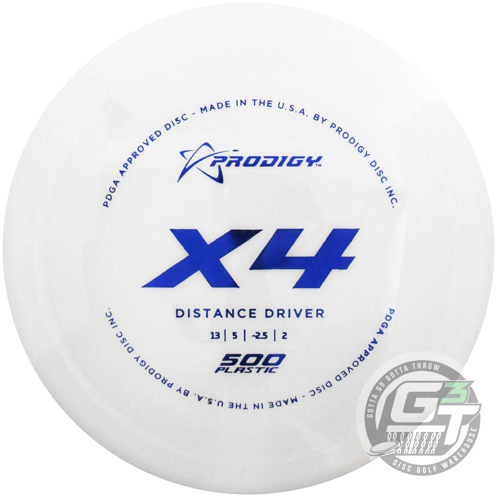 Prodigy 500 Series X4 Distance Driver Golf Disc