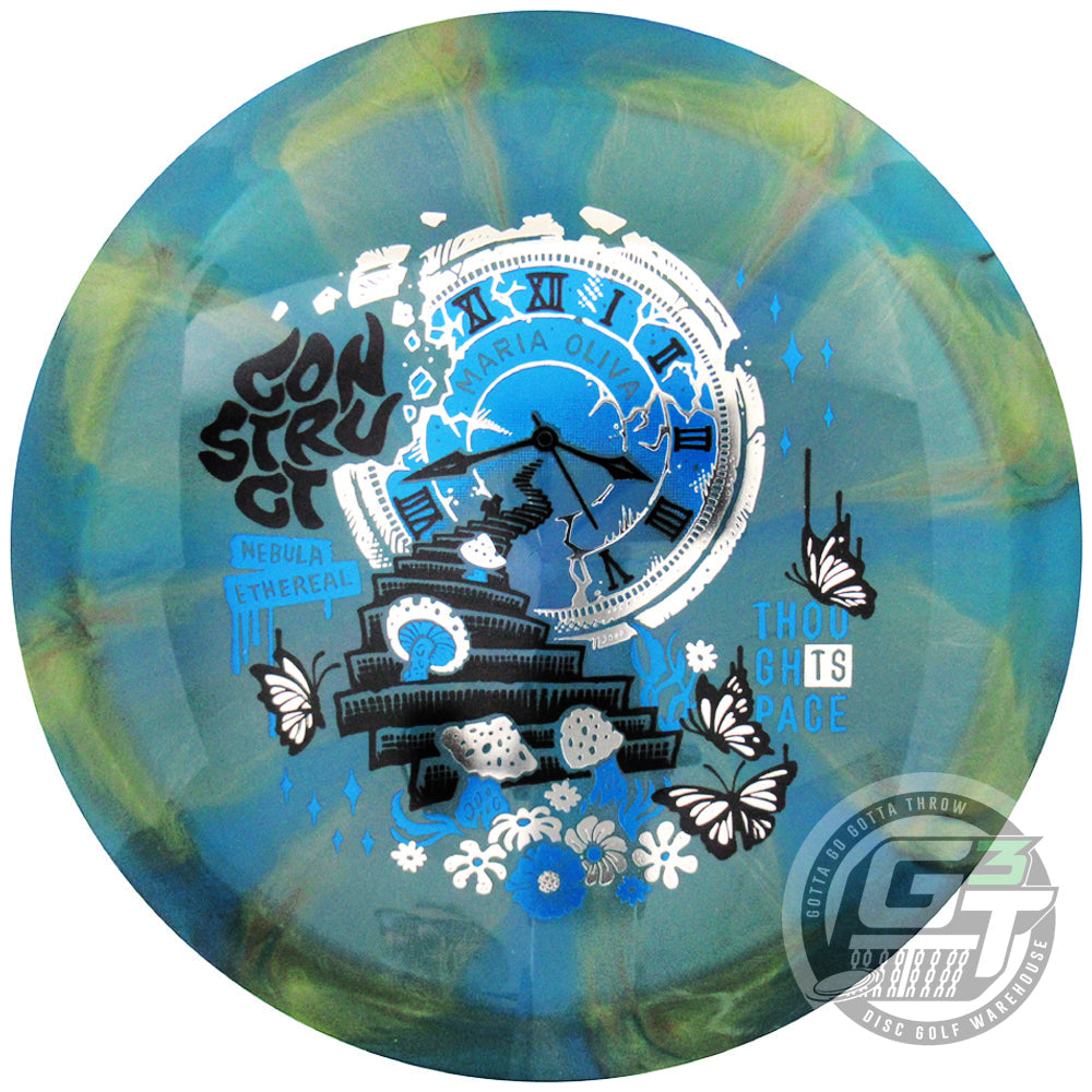 Thought Space Athletics Limited Edition 2023 Signature Series Maria Oliva Nebula Ethereal Construct Distance Driver Golf Disc