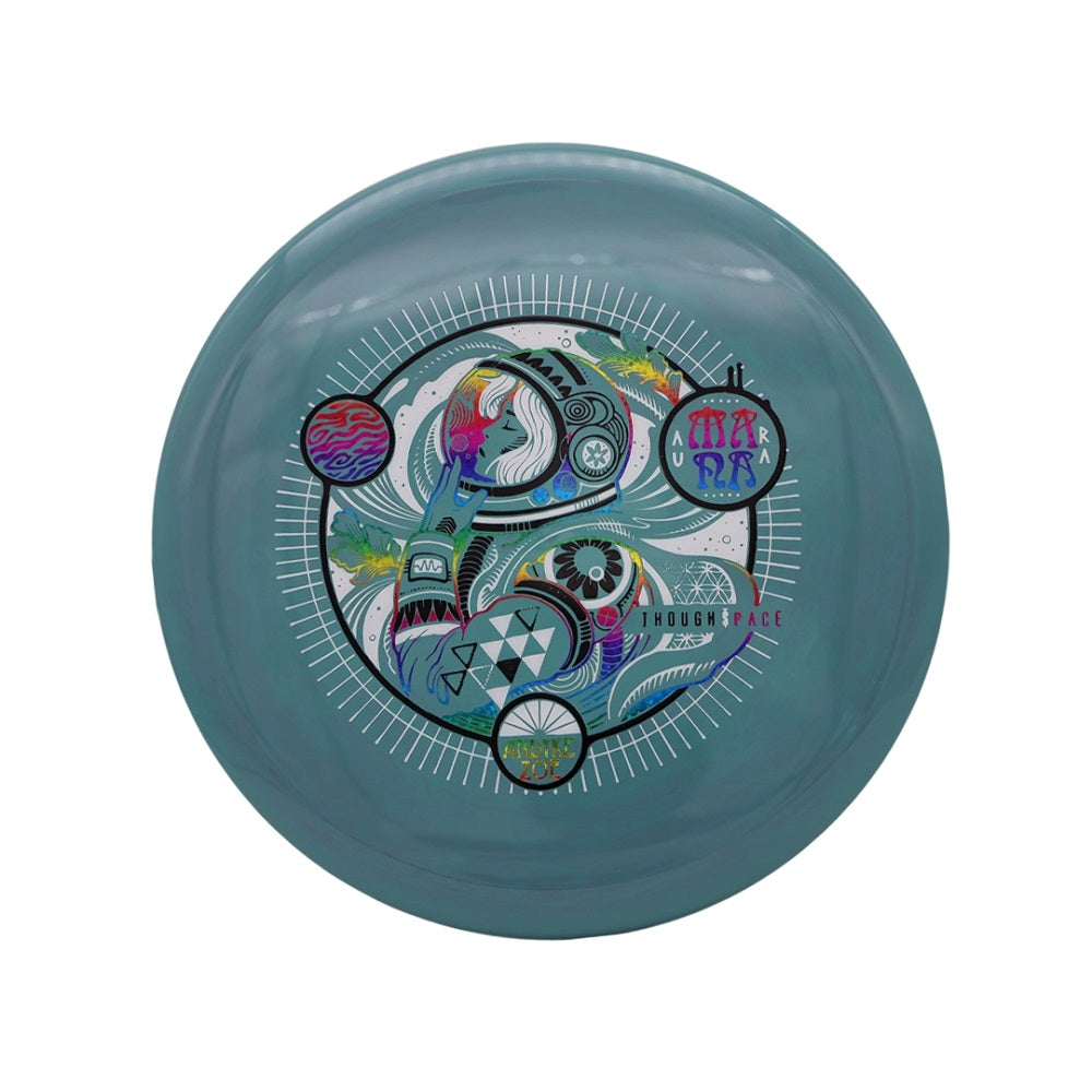 Thought Space Athletics Limited Edition 2024 Signature Series Zoe Andyke Aura Mana Midrange Golf Disc