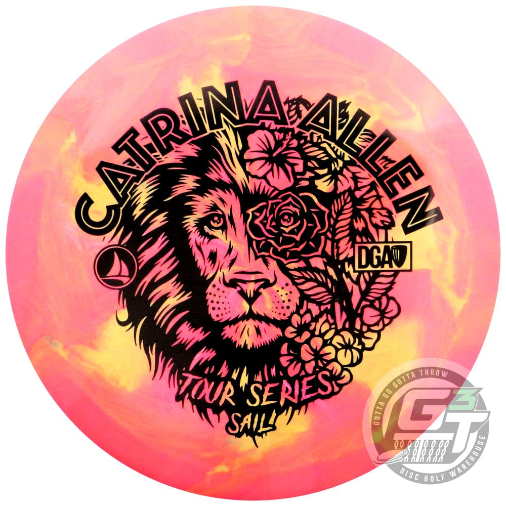 DGA Golf Disc DGA Limited Edition 2022 Tour Series Catrina Allen Proline Sail Distance Driver Golf Disc