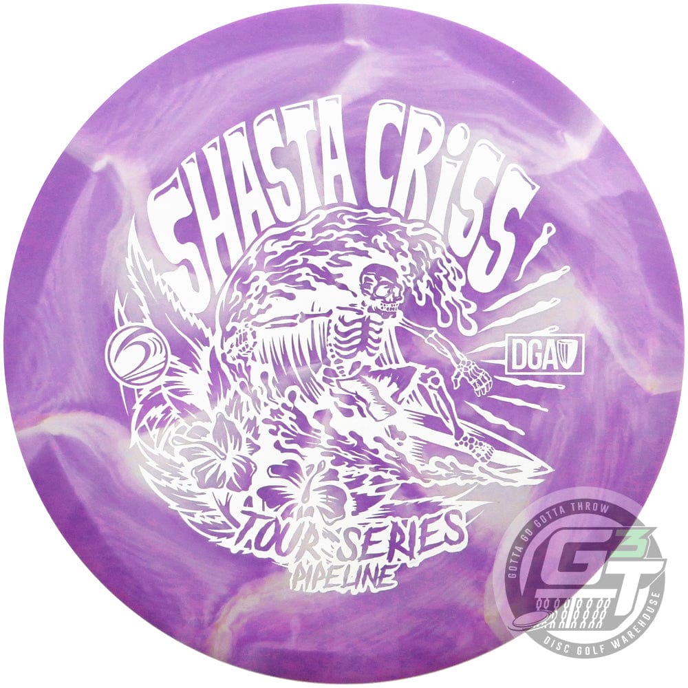 DGA Golf Disc DGA Limited Edition 2022 Tour Series Shasta Criss Proline Pipeline Fairway Driver Golf Disc