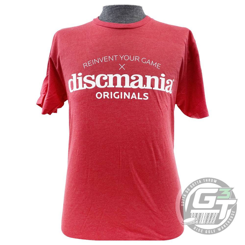 Discmania Apparel M / Red Discmania Originals Short Sleeve Disc Golf T-Shirt