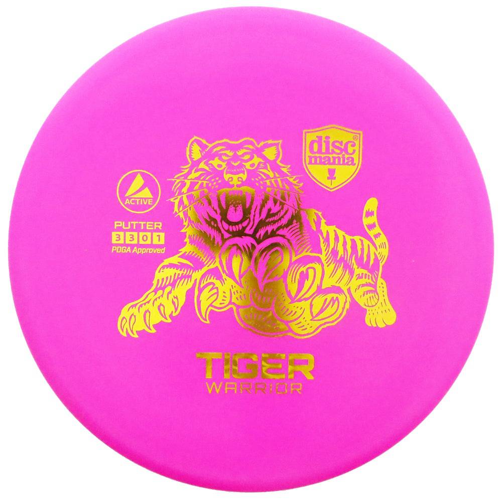 Discmania Golf Disc Discmania Active Base Tiger Warrior Putter Golf Disc