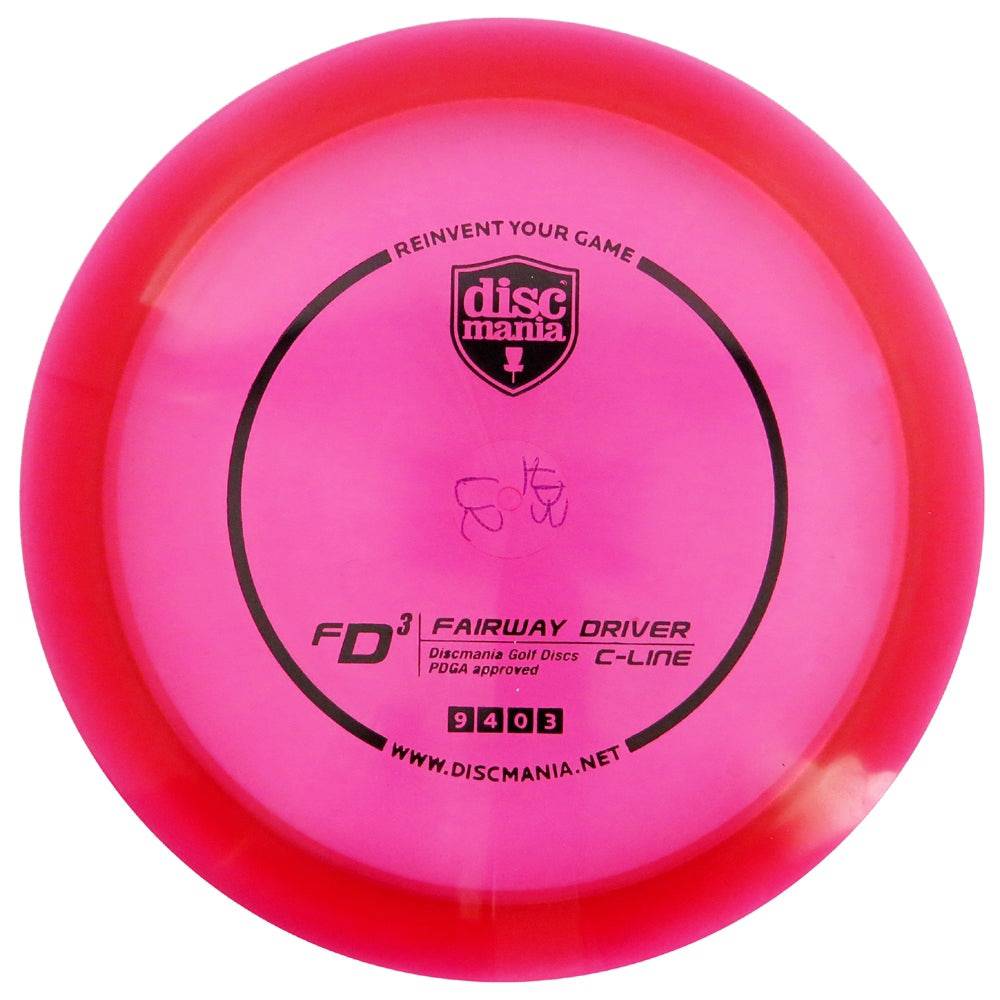 Discmania Golf Disc Discmania C-Line FD3 Fairway Driver Golf Disc