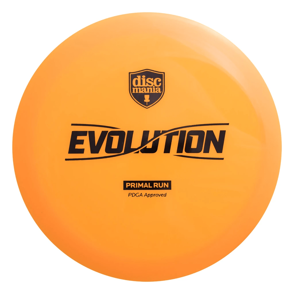 Discmania Golf Disc 173-176g / Orange Discmania Evolution Primal Run Neo Essence Fairway Driver Golf Disc