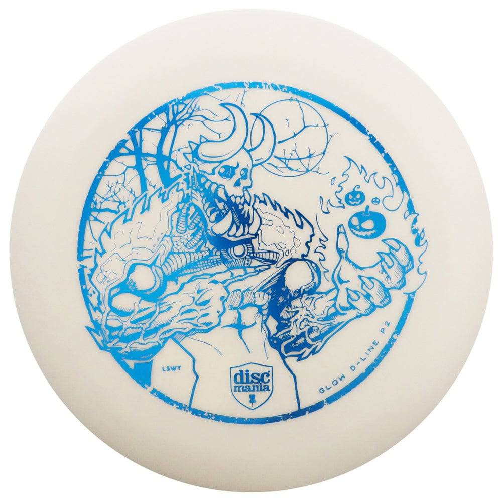 Discmania Golf Disc Discmania Limited Edition 2018 Halloween Glow D-Line P2 Pro Putter Golf Disc