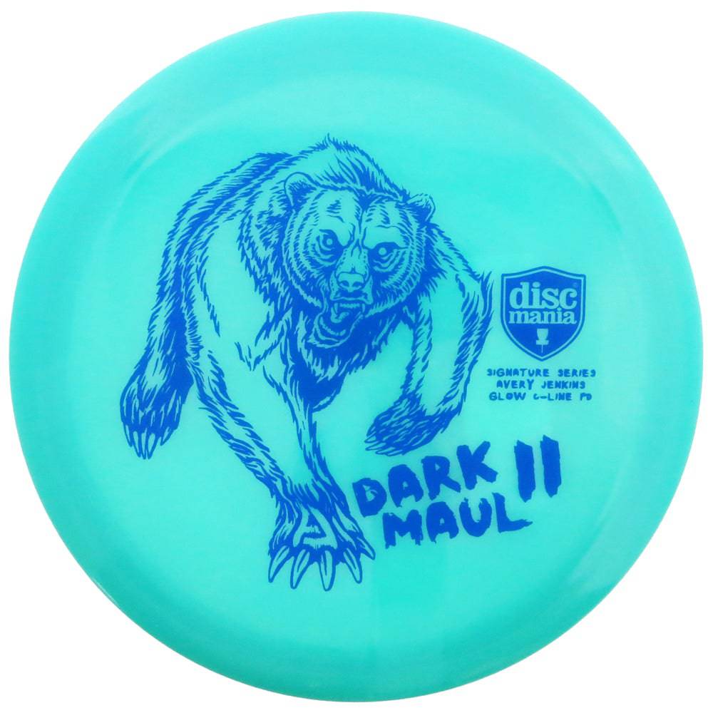 Discmania Golf Disc 173-175g Discmania Limited Edition 2020 Signature Avery Jenkins Dark Maul II Color Glow C-Line PD Power Driver Distance Driver Golf Disc