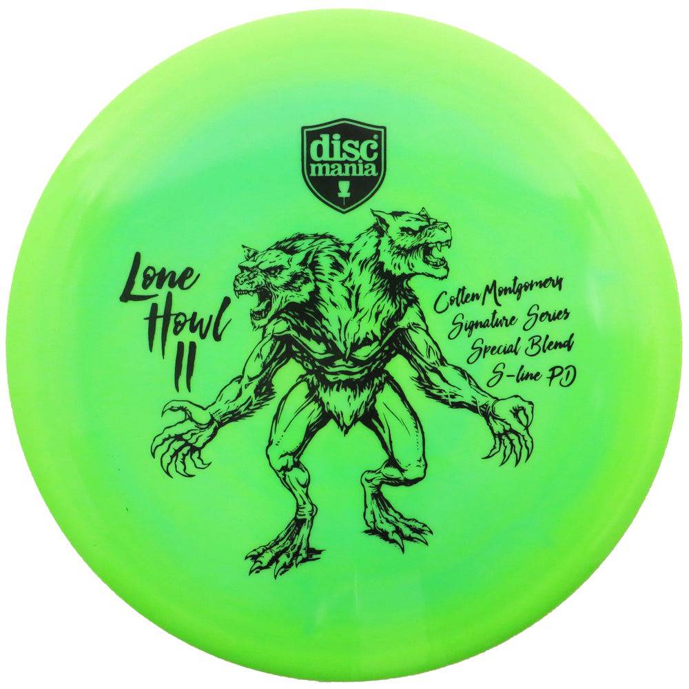 Discmania Golf Disc 173-175g Discmania Limited Edition 2020 Signature Colten Montgomery Lone Howl II Special Blend S-Line PD Power Driver Distance Driver Golf Disc