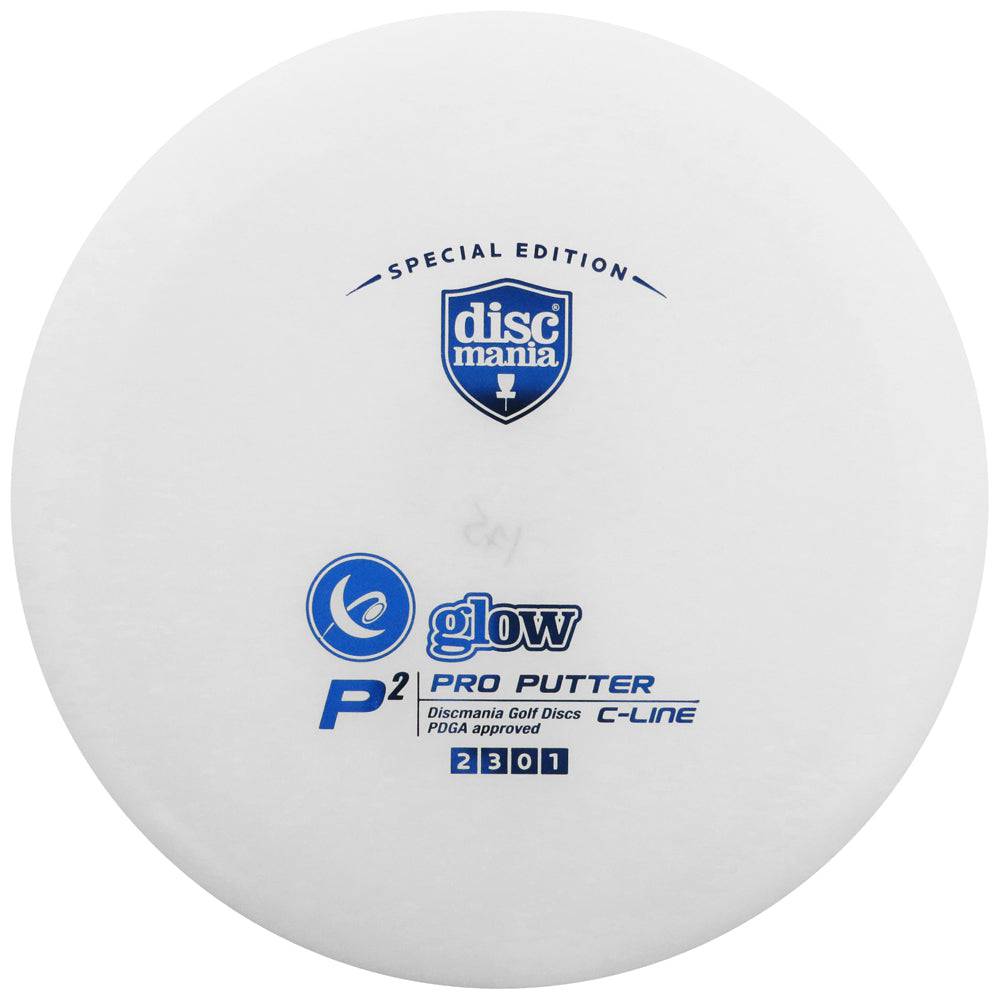 Discmania Golf Disc 173-175g Discmania Limited Edition Glow C-Line P2 Pro Putter Golf Disc