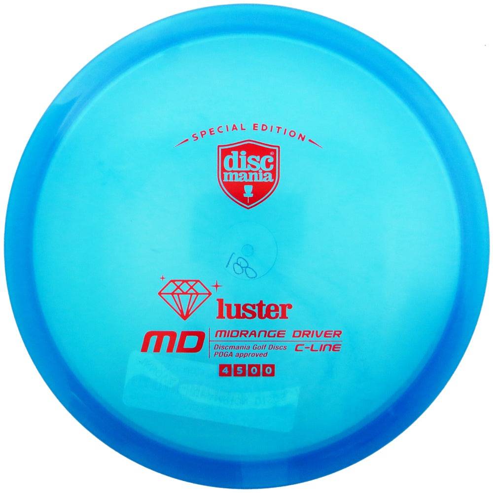 Discmania Golf Disc 178-180g Discmania Limited Edition Luster C-Line MD Midrange Golf Disc