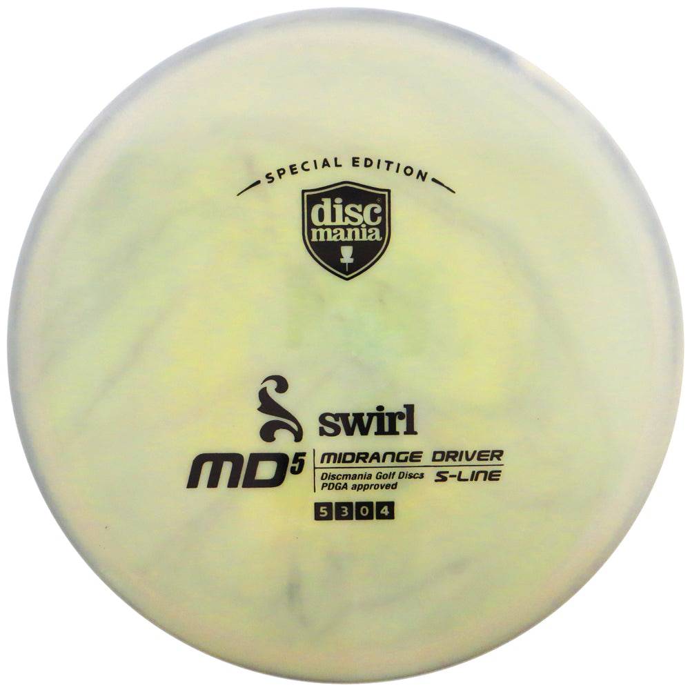 Discmania Golf Disc 173-175g Discmania Limited Edition Swirly S-Line MD5 Midrange Golf Disc