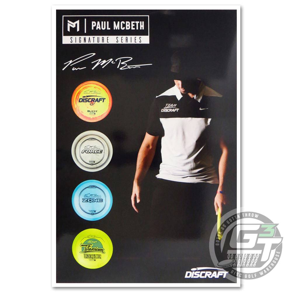Discraft Accessory Discraft Paul McBeth Signature Series Poster