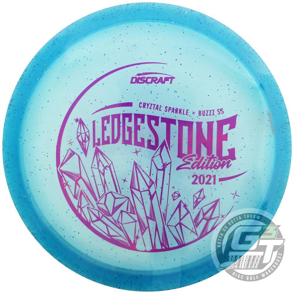 Discraft Golf Disc Discraft Limited Edition 2021 Ledgestone Open CryZtal Z Sparkle Buzzz SS Midrange Golf Disc