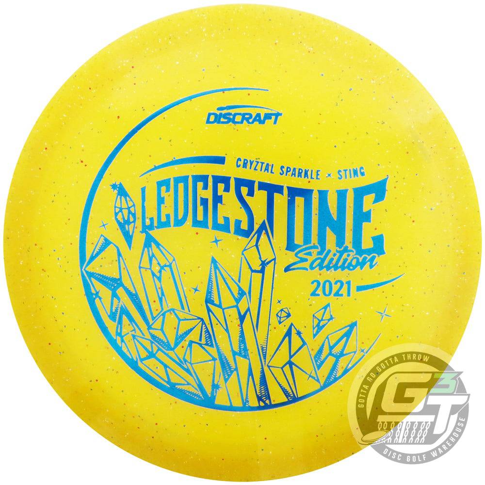 Discraft Golf Disc Discraft Limited Edition 2021 Ledgestone Open CryZtal Z Sparkle Sting Fairway Driver Golf Disc