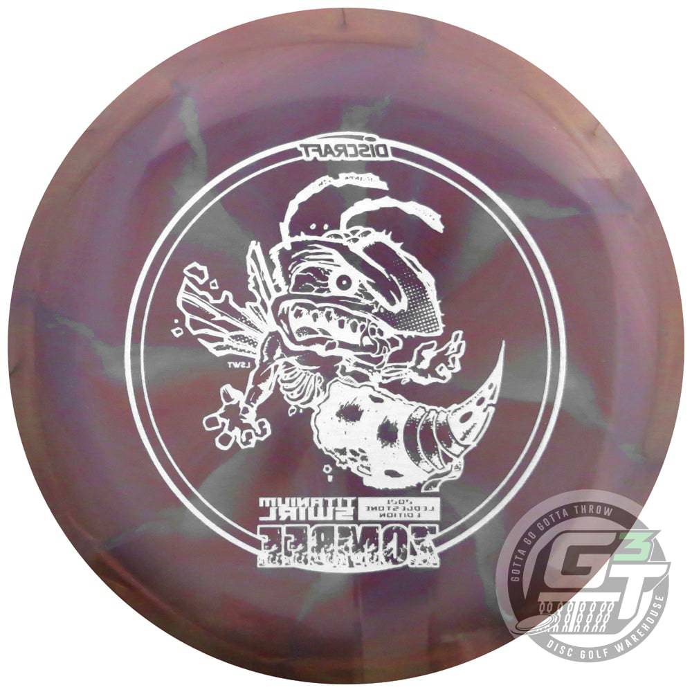 Discraft Golf Disc Discraft Limited Edition 2021 Ledgestone Open Titanium Swirl Zombee Fairway Driver Golf Disc